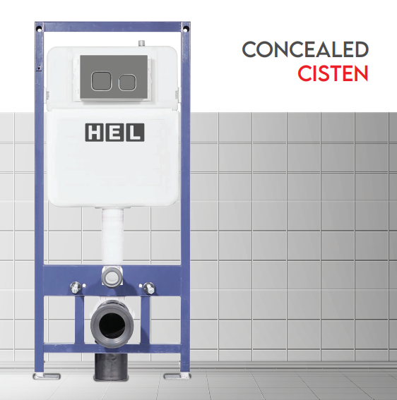 Concealed Cisten WGX